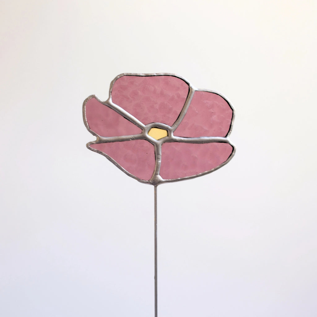 Blumenstecker Lila