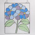 Blaue Hortensie